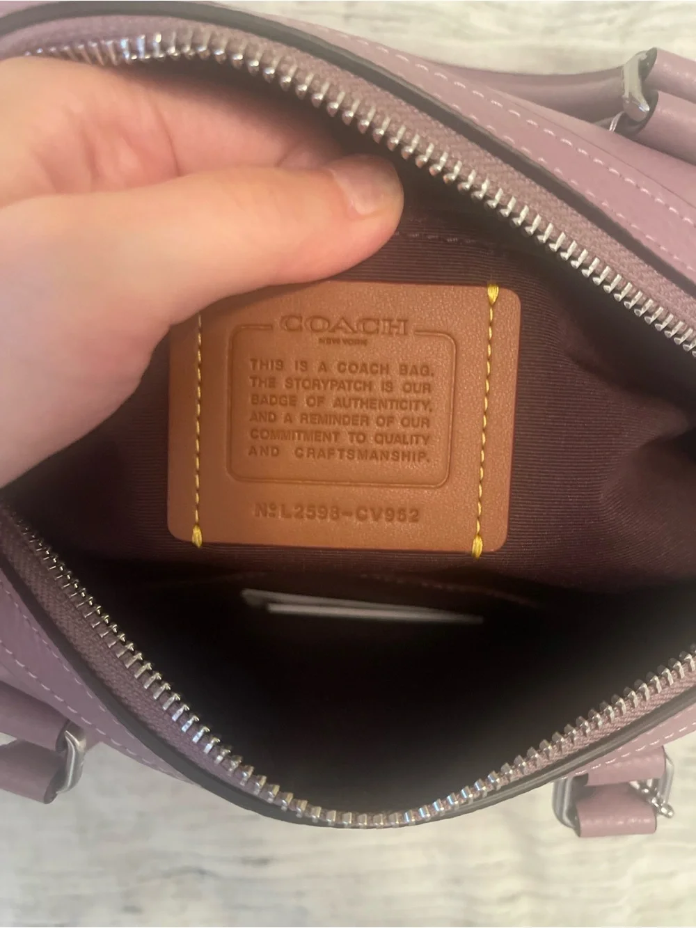 New Coach Rowan Satchel Bag